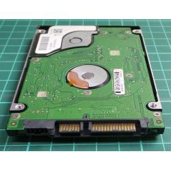 Complete Disk, PCB: 100484444 Rev A, Momentus 5400.4, ST9120817AS, P/N: 9DG132-188, Firmware: 3.AAA, 120GB, 2.5", SATA