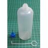 120ml PE Plastic Squeezable Tip Applicator Bottle Refillable Dropper with Needle Tip Caps for Glue