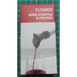 Wine pourer and stopper