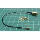 Redukce IPEX1 / SMA RP, kabel 15cm /Pigtail U.FL to SMA/