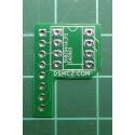 8-pin SOIC/DIP to SIL Adapter