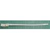 Cable Tie with hole for screw fixing, 7.5x285mm