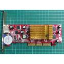 USED, AGP, Geforce MX4000, 64MB