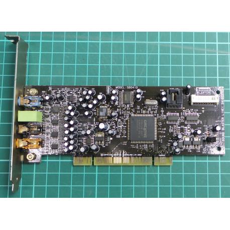 USED, PCI Graphics Card, Sound Blaster, SB0410