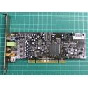 USED, PCI Graphics Card, Sound Blaster, SB0410