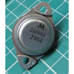 2N5683, PNP Transistor, 60V, 50A, 300W