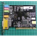 USED, PCI Sound Card, Genius Sound Maker Value 5.1