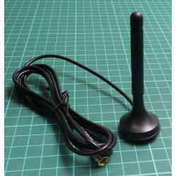 WiFi magnetic antenna, 016W, 83mm, 2.4GHz