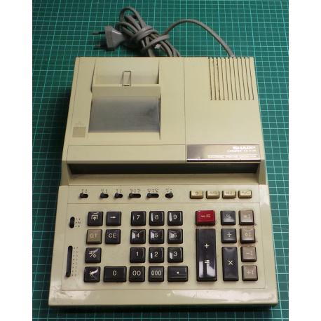 Electronic printing calculator, SHARP, COMPET CS-2186