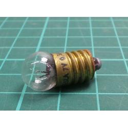 Bulb, E10, 7V, 0.3A, Old Stock