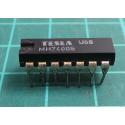 TESLA, MH8400, quad 2-input NAND gate, 7400