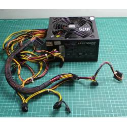 USED ATX PSU, 550W, 24 Pin, with SATA (Photo for illustration, could be different manufacturer / colour)