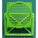 Solder Fume Extractor frame, 3D Printed in PLA