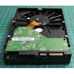 Complete Disk, PCB: 2060-701444-003 Rev A, WD1600AAJS, WD Caviar, WD1600AAJS-00PSA0, 160GB, 3.5", SATA