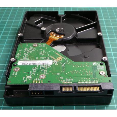 Complete Disk, PCB: 2060-701590-001 Rev A, WD2500AAJS, WD Caviar, WD2500AAJS-07M0A0, 250GB, 3.5", SATA