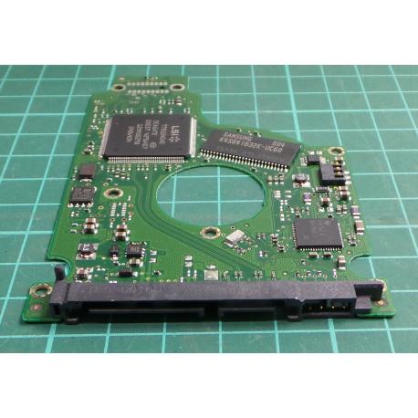 PCB: 100484444 Rev A, Momentus 5400.4, ST9160827AS, P/N: 9DG133-285, Firmware: 3.AAA, 160GB, 2.5", SATA