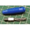 Banana Plug, 4mm, Blue