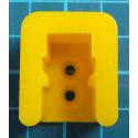 Air tool holder, Yellow, ABS