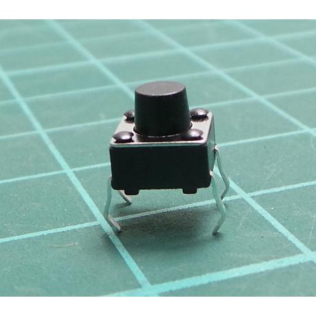 Mikrospínač KFC-A06-6, 6x6mm, v6mm