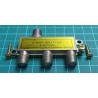 Splitter, 1 IN, 3 OUT, 5-900MHz, F Type connectors