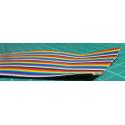 Ribbon cable Dupont 28AWG 40x0.08mm2, width 49mm