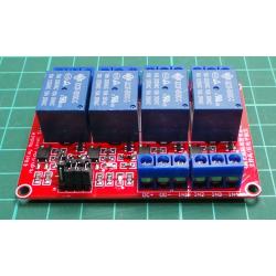 1 2 4 8 Channel 5V 12V 24V Relay Module Board Shield with Optocoupler Support High Low Level Trigger for Arduino