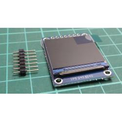 1.3 inch IPS LCD Screen Module HD TFT ST7789 Drive 240*240 SPI Interface Communication Full Color OLED Display for Raspberry Pi