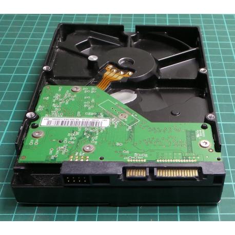 Complete Disk, PCB: 2060-701590-000 Rev A, WD2500AAJS, WD Caviar, WD2500AAJS-65M0A0, 250GB, 3.5", SATA