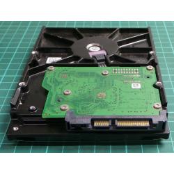 Complete Disk, PCB: 100532367 Rev B, Barracuda 7200.12, ST3500418AS, P/N: 9SL142-302, Firmware: CC38, 500GB, 3.5", SATA