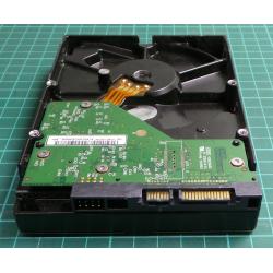 Complete Disk, PCB: 2060-701537-004 Rev A, WD2502ABYS, WD RE3, WD2502ABYS-50B7A0, 250GB, 3.5", SATA
