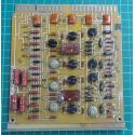 Used, retro PCB for germanium component reclaim, Looks like 12 Germanium Transistors, Germanium Diodes and mojo parts