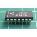 LT1014CN, OP AMP, Used pulls