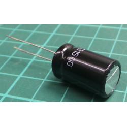 Capacitor, low ESR, 3300uF, 10V, ±20%, Electrolytic