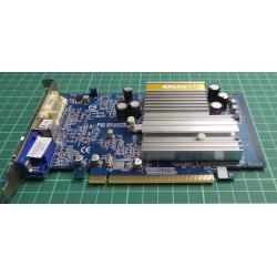 USED, PCI-Express, Radeon X550, 128MB, GV-RX55128D