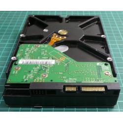 Complete Disk, PCB: 2060-701590-001 Rev B, WD6400AAKS, WD Caviar, WD6400AAKS-22A7B2, 640GB, 3.5", SATA
