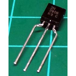 2N3906, PNP Transistor, 40V, 0.2A, 0.35W