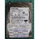 Complete Disk, PCB: G5B001851000-A, MK8037GSX, HDD2D61 F ZL01 TOSHIBA, 80GB, 2.5", SATA