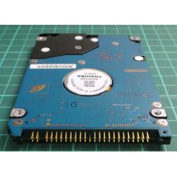 Complete Disk, PCB: G5B000465 000 - A, MK4026GAX, TOSHIBA, HDD2193 D ZK01 T,, 40GB, 2.5", IDE