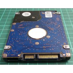 Complete Disk, CHIP: 0A58732-DA2739D-XzF018-2HB1, HTS545016B9A300, 5K500. B-160, P/N: 0A74421, 160GB, 2.5", SATA