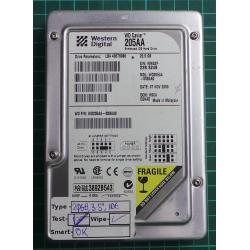 USED, Hard Disk, WD205AA, WD Caviar, WD205AA-00BAA0, Desktop, IDE , 20GB