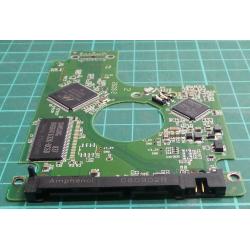 PCB: 2060-701499-000 Rev A, WD3200BEVT, WD Scorpio, WD3200BEVT-22ZCT0, 320GB, 2.5", SATA