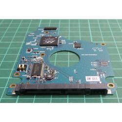 PCB: G002439-0A, TOSHIBA, MK5055GSX, HDD2H21 E UL01, 500GB, 2.5", SATA