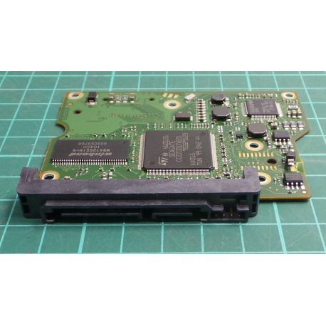 PCB: 100535704 Rev B, Barracuda 7200.12, ST3500418AS, P/N: 9SL142-303, Firmware: CC46, 500GB, 3.5", SATA