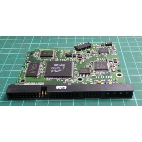 PCB: 2060-001092-007 Rev A, WD400, WD Caviar, WD400BB-00CAA0, 40GB, 3.5", IDE