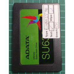 USED, SSD Hard Disk, ADATA, SU630, ASU630SS-240GQ, 240GB, 2.5", SATA