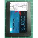 USED, SSD Hard Disk, ADATA, SU800, ASU800SS-256GT, 256GB, 2.5", SATA