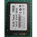 USED, SSD Hard Disk, DJS Tech, 128GB, 2.5", SATA