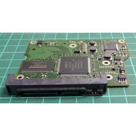 PCB: 100535704 Rev C, Barracuda 7200.12, ST3250312AS, P/N: 9YP131-021, Firmware: HP63, 250GB, 3.5", SATA