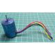 Used stepper motor, 4 wire, BLC 223, 10.5V, 20W