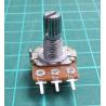 Potentiometer, 1M, LIN, Shaft 6mmx15
